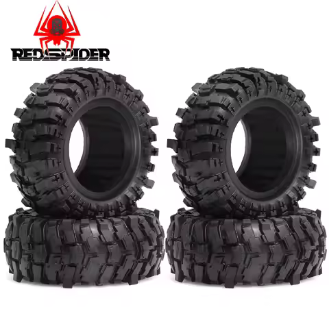 1.9" Crawler Tires OD 88mm 4PCS for 1/12 Crawler Car MJX Hyper Go H12Y+ Axial SCX10 90046 AXI03007 T