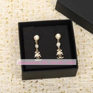 100% new Chanel earrings 珍珠四葉草 雙c愛心耳環 @celefashion 禮盒裝 聖誕新年禮物 gift 情人節 Christmas new year travel hol