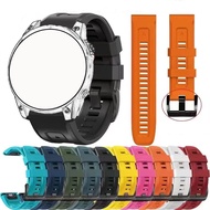 Silicone Strap Quickfit 22mm/26mm For Garmin Watches Enduro 2/3 Descent MK1/2 MK2i/3i/G1/G2. Forerun