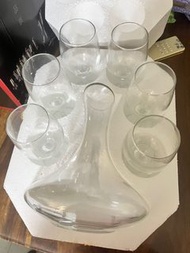 醒酒器連6酒杯套裝