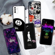 Soft TPU Balck Shell Samsung Galaxy A06 A16 S24 Fe S24Plus S24Ultra HG41 Stussy Phone Cover Case