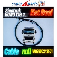 WG9900243551 Sinotruk HOWO T7H shift cable TX gear pull cable Shandeka C7 cable selection cable