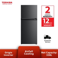 Toshiba GR-RT468WE-PMY(06) 400L 2 Doors Inverter Refrigerator / Freezer / Fridge / Peti Sejuk