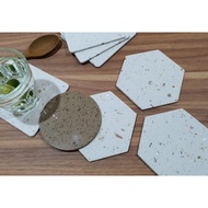 Coaster 3pcs/Set, Stone Coaster, quartz stone coaster