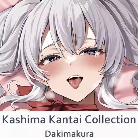 Kashima Kantai Collection Dakimakura 2WAY Hugging Body Pillow Case Anime Otaku Pillow Cushion Cover 