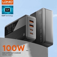 LDNIO 140W Gan Desktop Charger A4809C GaN PD Output 140W QC USB 30W Super Fast Charge A4809Q A4809 s