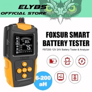 Vehicle Battery Tester 12/ 24V Cca Value Lcd Display 3-200Ah
