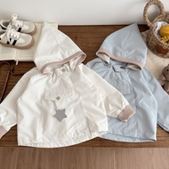 8 ️ ⃣ Boys Girls Elf Hooded Windbreaker 2026 Baby Spring Autumn Mat Elf Jacket Pointed Hooded Childr