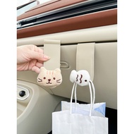 Car Co-pilot Glove Box Car Hook Creative Cat Eating Fish Cute Multifunctional Storage Storage Handy 