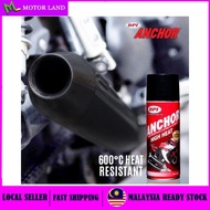 ANCHOR H2 HEAT RESISTANCE SPRAY EXHAUST EKSOZ 600 °C HIGH TEMPERATURE TAHAN PANAS HI TEMP BLACK DPI