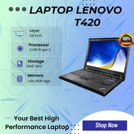 Laptop Murah Lenovo Thinkpad T420 Core i5 Ram 8 SSD 256gb Bergaransi  