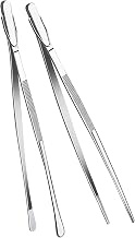 10 Inch Kitchen Tweezers Tongs,Fine Tweezer Tongs, Cooking Tweezers Stainless Steel - Pasta, Plating