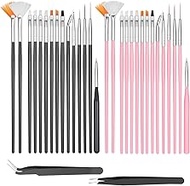 32Pcs Cake Painting Brushes Cake Candy Decorating Brush Tool Fondant Sugar Cookie Painting Brushes S