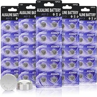 kunying 50 Pack LR44 Batteries, LR44 L1154F AG13 357 303 SR44 A76 Premium Alkaline Battery 1.5V Butt