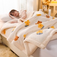 Meiji | ผ้าห่มฟelp Velvet หนาสำหรับฤดูหนาว