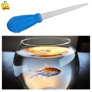 ADREE Aquarium Clean Pipette, Blue 30ML Capacity Aquarium Dropper, Aquarium Accessories Manual Opera
