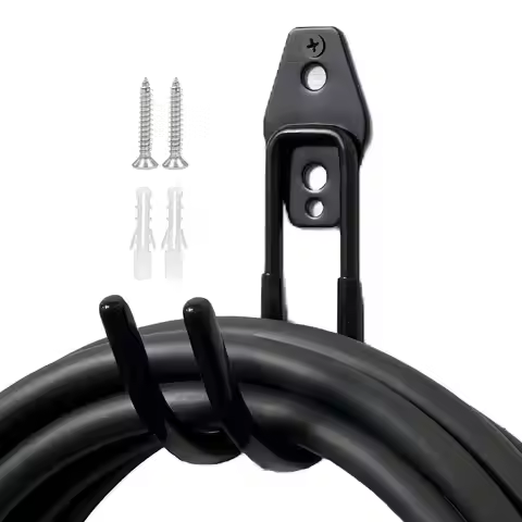 EV Charger Holder J-type EV Charger Holster Extension Organizer for Garage Truck Parking Lot Car Man
