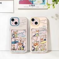 HP Case Zootopia Nick & Judyhp for iphone 16 16 Pro 16 Pro Max 11 12 13 14 15 XR XS MAX 14 PLUS Wome