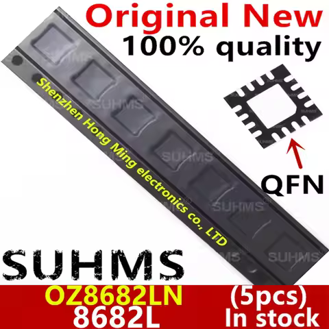 (5piece)100% New 8682L OZ8682L OZ8682LN QFN-16 Chipset