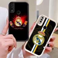 BI97 Real M-Madrid Casing for OPPO A31 Reno 3 F15 A91 White Black