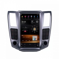 Android ระบบปฏิบัติการขนาดใหญ่ LEXUS RX330 จอ LCD จอสัมผัสแนวตั้งแบบสแตนเลสสำหรับรถยนต์ RX300 RX330