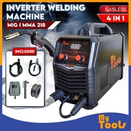 Mytools MIG / MMA 218 Professional MIG & MMA Arc Gasless Welding Machine Set With Accessories 4 in 1