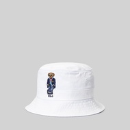Polo Ralph Lauren หมวกผู้ชาย Cap Hat-Polo Bear Twill Bucket Hat รุ่น MAPOHGS0J421371 สีขาว