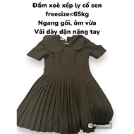 Vogue lotus neck pleated dress - 99% New