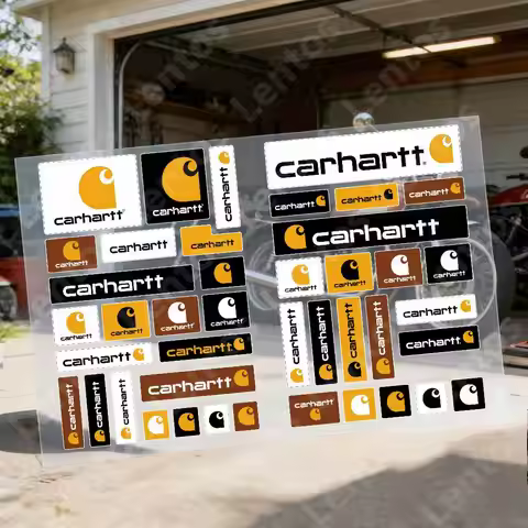 C-car-har-tt Reflective Motorcycle Stickers, 3M Safety Warning At Night In The Dark Scooter Helmets