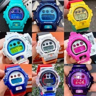 G SHOCK RED PINK PURPLE CRAZY COLOR DW6900 Jam Tangan Perempuan & Lelaki DIGITAL SPORTS WATCHES CERM