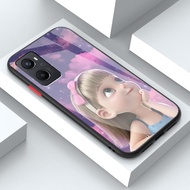 Softcase Glass Kaca OPPO A96 [M333] - HP OPPO A96 - kesing HP OPPO A96 - Case HP OPPO A96 - Case OPP