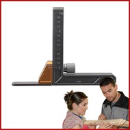 Woodworking Height Gauge Aluminum Alloy Precise Height Gauge Lightweight Height Measuring Ruler for 