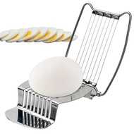 Egg Slicer Heavy Duty Metal Boiled Eggs Cutter Multifunctional Hard Boiled Eggs Luncheon Meat Cutter