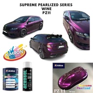 Aikka Paint PZ11, Supreme Pearlized Series Car Paint Cat Kereta Bancuh