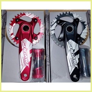 ❃ ✨ ➼ Sagmit crankset evo3 /generation 3.0 1x 36t/34t alloy mtb crank&Sagmit edison crankset with b