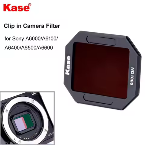 Kase Clip-in CMOS Protector MCUV/Neutral Density ND1000 ND64 ND8/Light Pollution Filter for Sony A60