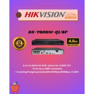 *HIKVISION, DS-7608NI-Q1/8P, HIKVISION NVR