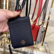 5慧【I.T Tory Burch_TB Lanyard ซองใส่บัตร กระเป๋า แบบคล้องคอ สไตล์คลาสสิก เชือกเส้นเล็กL110