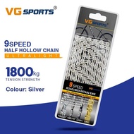 Rantai Sepeda Bicycle Chain Half Hollow 8/9/10 Speed Rante Sepedah Sparepart Sperpat Onderdil Speda 
