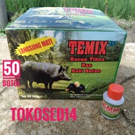 TEMIK BOTOL 1 KOTAK ISI 50 PCS grosir racun tikus temix