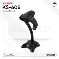 Kassen KS 605 Barcode Scanner/KS-605/KS605 1D and 2D Plus USB Stand