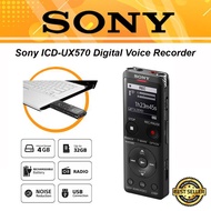 SONY ICD-UX570 STEREO DIGITAL VOICE RECORDER BUILT-IN USB - UX570F