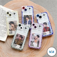 KK Transparent Matte Shockproof Casing Compatible for iPhone 14 13 12 Pro 11 Max iPhone X XR XS Max 