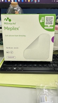 Molnlycke Mepilex® 泡沫敷料貼無邊 10x 10cm
