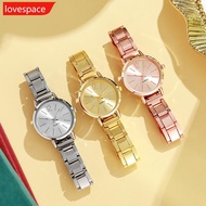 LOVESPACE Women's Small Dial Watch Casual Versatile Quartz Watch Daily Fashionable Women's Watch Cir