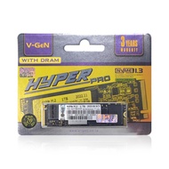 Ssd V-Gen Hyper Pro M.2 NVMe PCle Gen 3.0x4 With DRAM - NON HEATSINK - 512GB 1TB 2TB