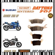 SUZUKI GIXXER 250 GIXXER 250 SF BRAKE PADS SINTERED LONG LIFE TOP QUALITY
