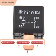 <LOMC>Waterproof Heavy Duty Relay 4Pin DC 24V 12V 80A JD1912 Automotive Car Relay