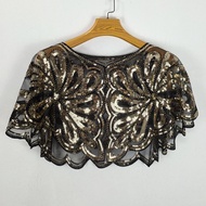 1920s Vintage Party Great Gatsby Sequin Shawl Women's Fashion Sequin Shawl Vintage Shawl
