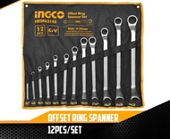 6-32mm Bộ cờ lê hai đầu vòng 12 chi tiết INGCO HKSPA3142